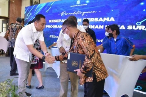 sinau bareng walikota surabaya dan moh zahri